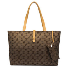 (Brown)Damen Leder Tote Tasche Handtasche Damen Geldbörse Schulter Umhängetaschen Satchel