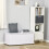 Homcom HOMCOM Storage Chest With Lid, 113L Storage Box, White 1
