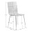 (Black, 4) Dining Chairs Chrome & Bentwood Cafe Style Madison 3