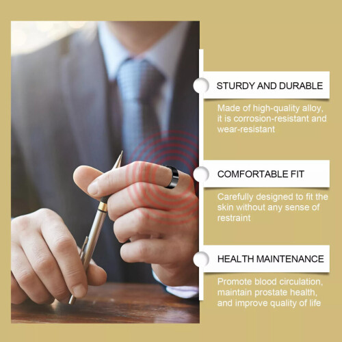 Prostate Soothing Ring for Men - Magnetic Therapy 2