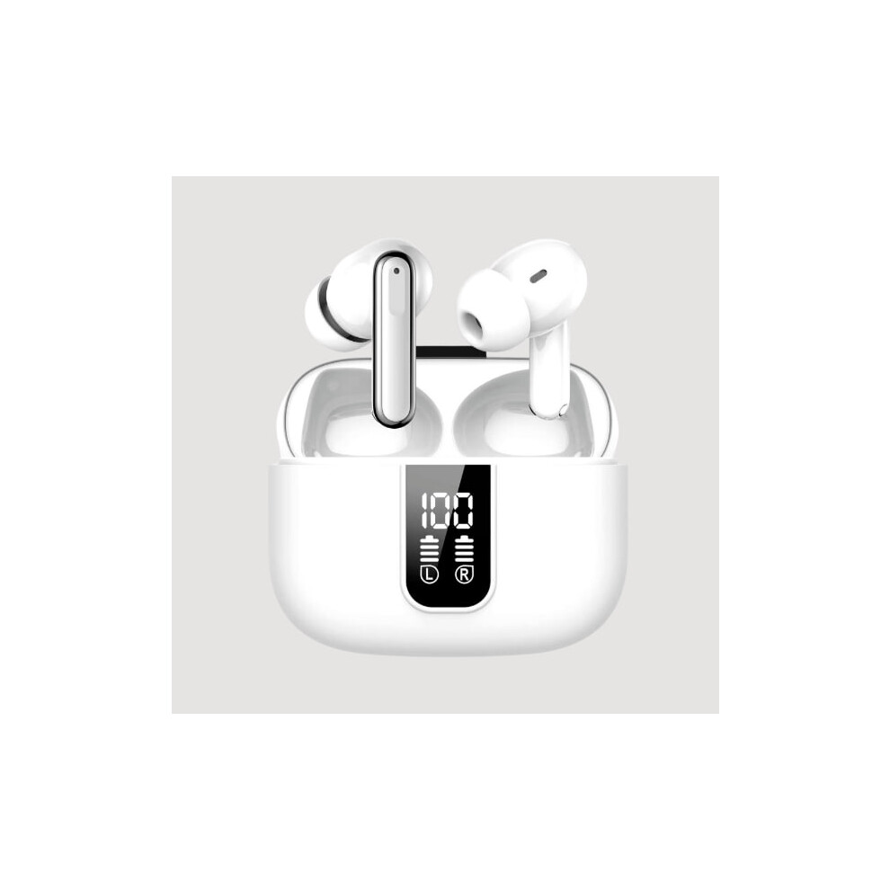 Y40 Wireless Earbuds Enc Noise Cancelling Headphones Led Display & Mic 5061023873113