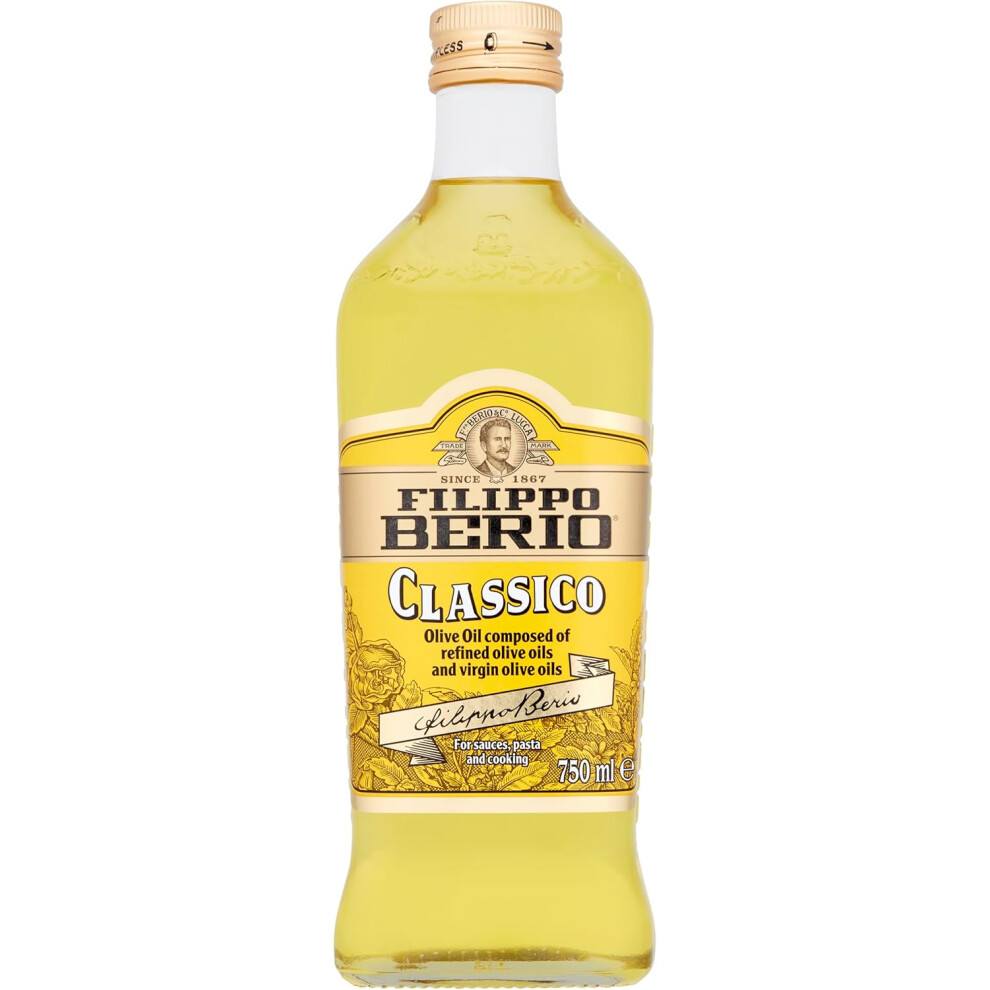 Filippo Berio Olive Oil, Classic Olive Oil, Glass Bottle, 750ml-image-OPC-PGGP5ZQ-NEW