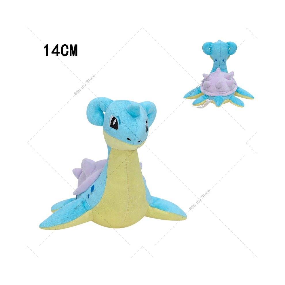 (Lapras) New Anime Pokemon Plush Lapras Peluche Doll Anime