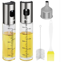 Oil Spray Bottle 2 Pack 100ml Olive Oil Sprayer for Cooking