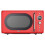Koolatron Retro Microwave Oven, 20L 700W, 8 Pre-set Modes, Red 8