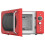 Koolatron Retro Microwave Oven, 20L 700W, 8 Pre-set Modes, Red 9