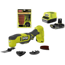 Ryobi ONE+ Multi Tool Kit (1x 2.0Ah) 18V RMT18-120SA15