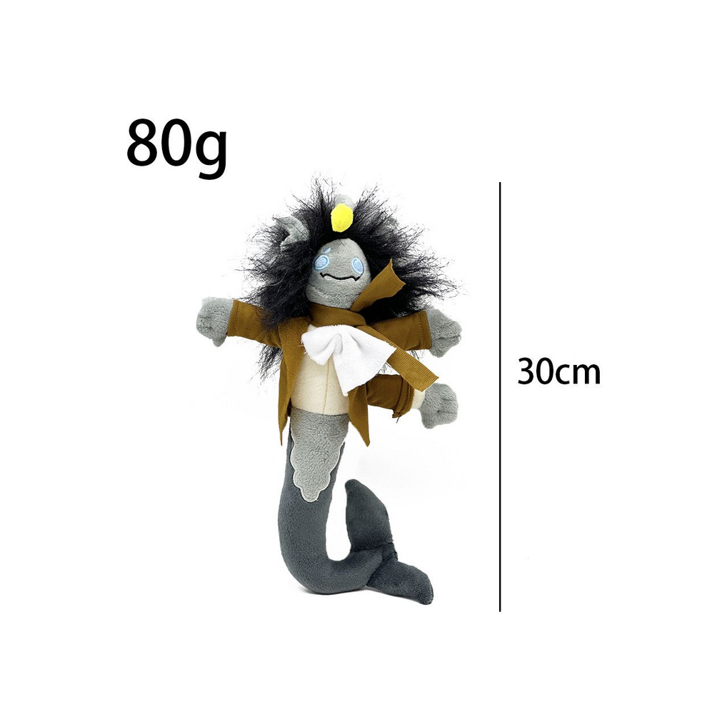 (White) Sebastian Solace Plush Doll Cute Cartoon Style Chi White