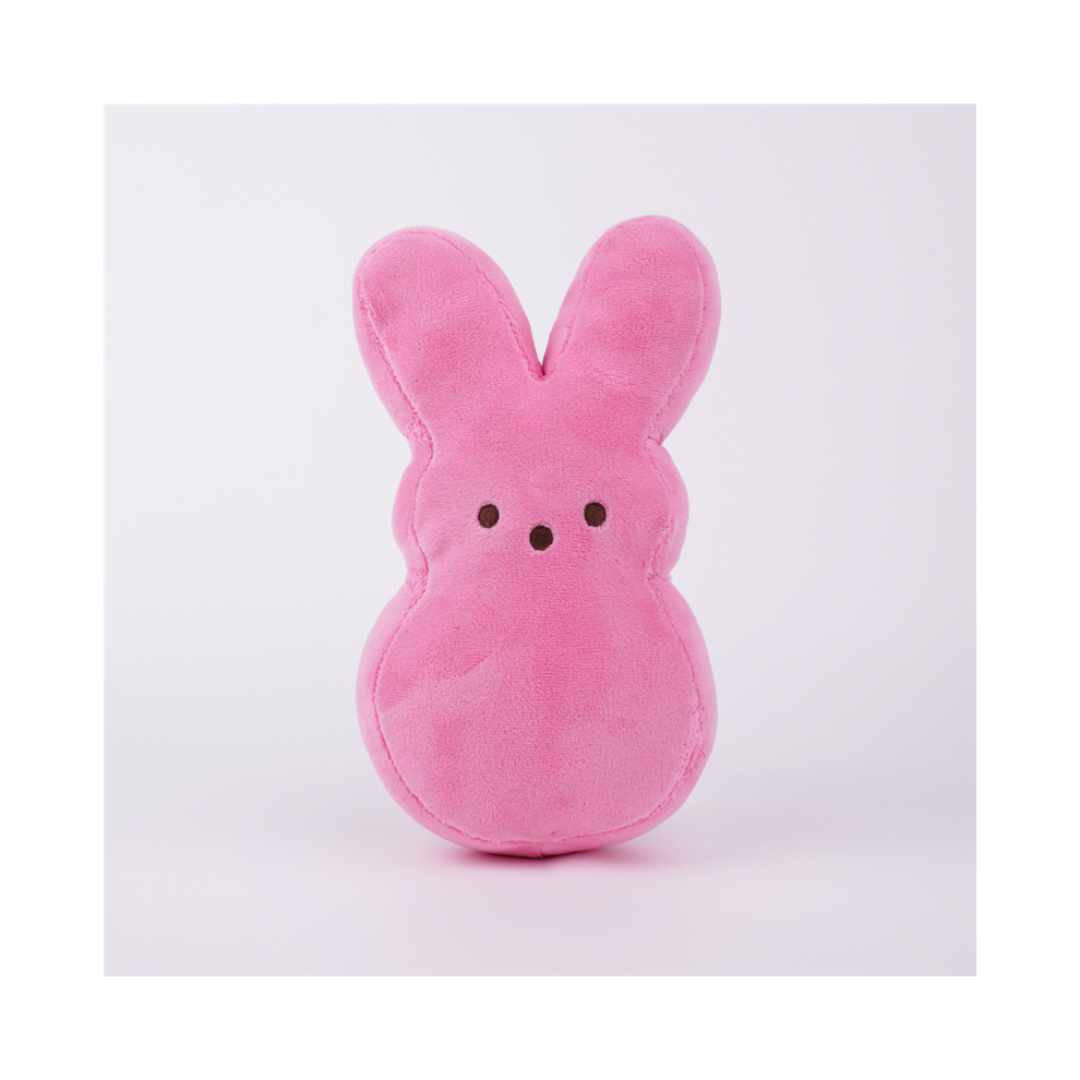 (Pink, 20cm) 1PC 20cm Peeps Plush Rabbit Peep Easter Toys Simul
