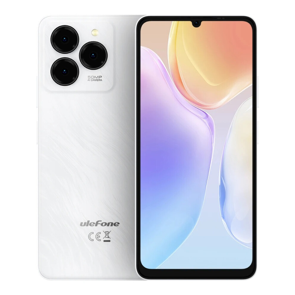 (White) Ulefone Note 20 Pro Smartphone 4GB+128GB
