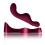 House Of Dasein Ruby Glow Blush Ride On Vibrator W Remote 3