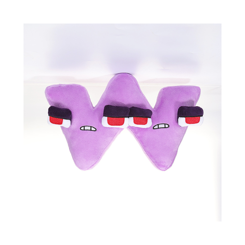 (W) Alphabet Lore Plush Toy Anime Doll 26 English Lett-image-OPC-PGGDWPK-NEW