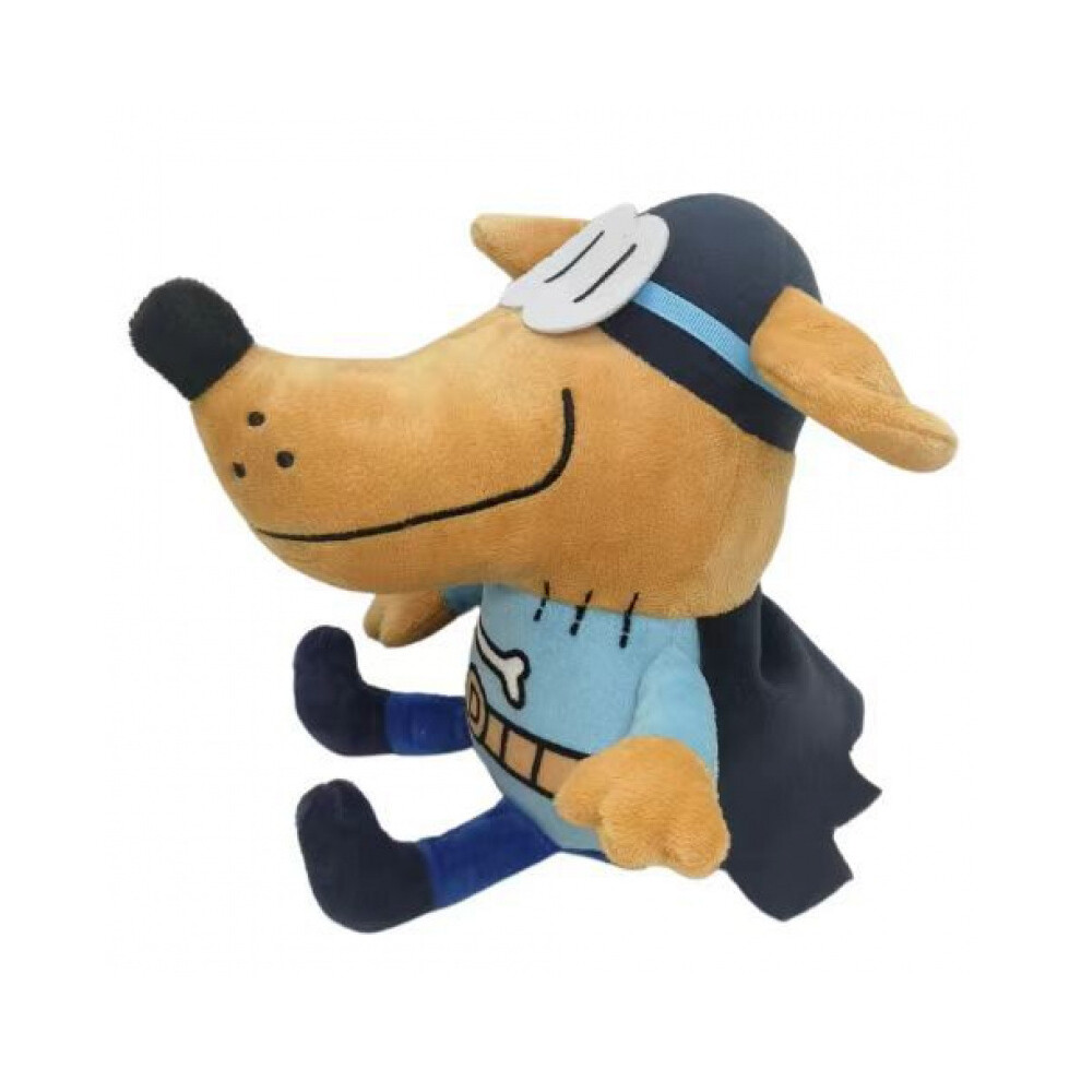 (Cape Dog 20cm) Man Dog Petey The Cat Plush Toy Cartoon Stuffed Doll Kids Gift Decoration Gift