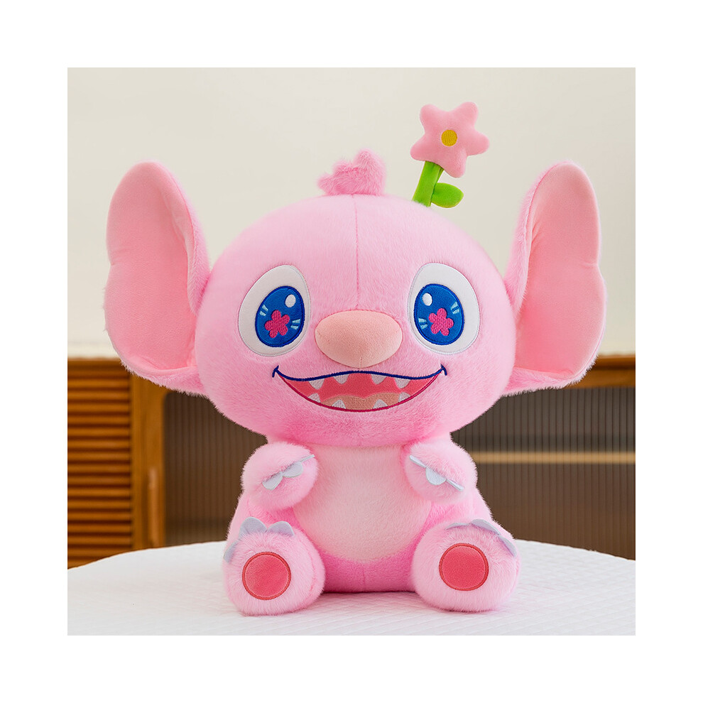 (Pink, 60cm) Stitch Flower Plush Toy Cartoon Stuffed Doll Anime Decoration Kids Gift Cute-image-OPC-PGGF2HT-NEW