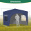 Birchtree (Blue) Birchtree Waterproof Pop Up Garden Gazebo - 3 x 3m 5