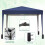 Birchtree (Blue) Birchtree Waterproof Pop Up Garden Gazebo - 3 x 3m 7