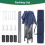 Birchtree (Blue) Birchtree Waterproof Pop Up Garden Gazebo - 3 x 3m 9