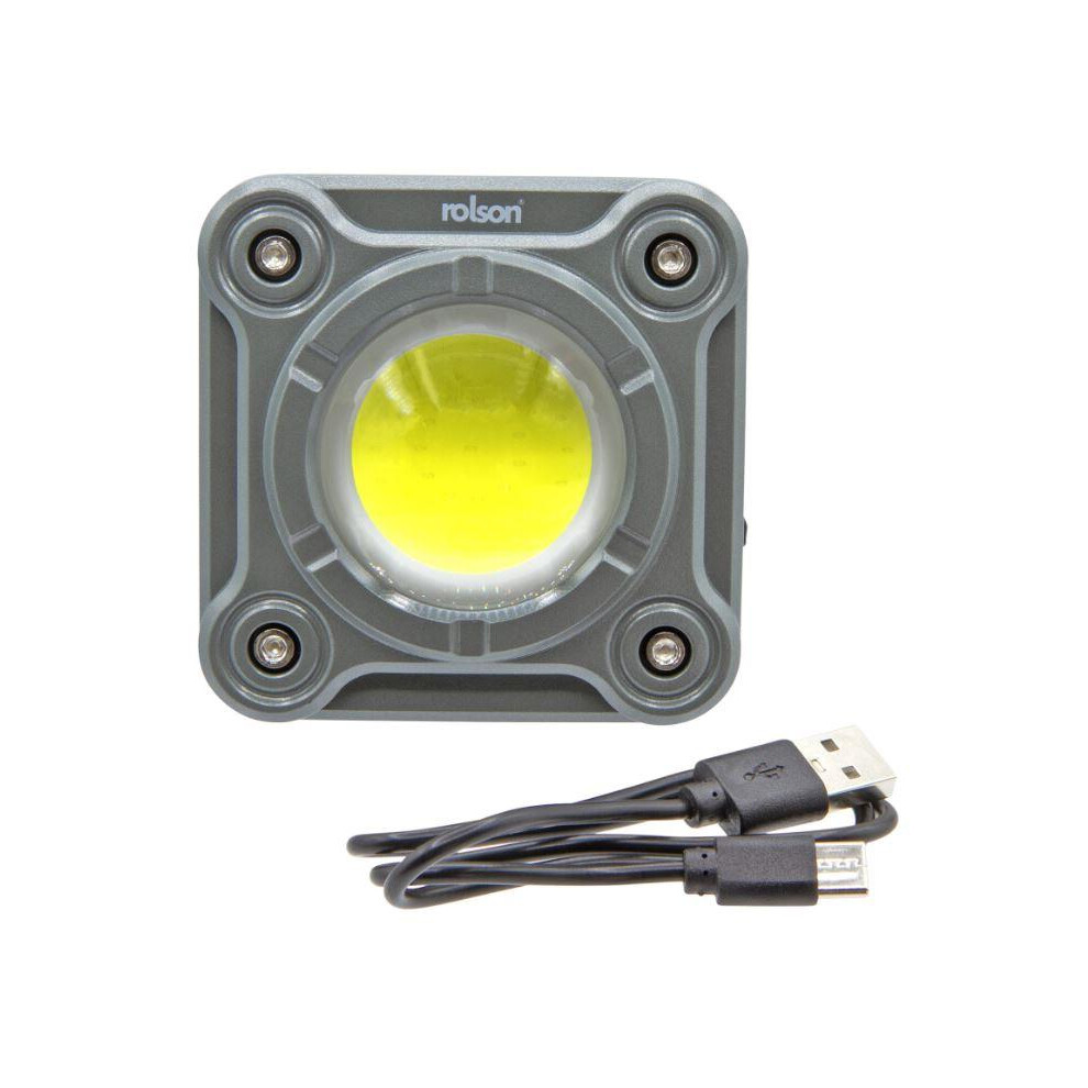 10W Rechargeable Work Light 1000 Lumens Magnetic Back Portable LED Light