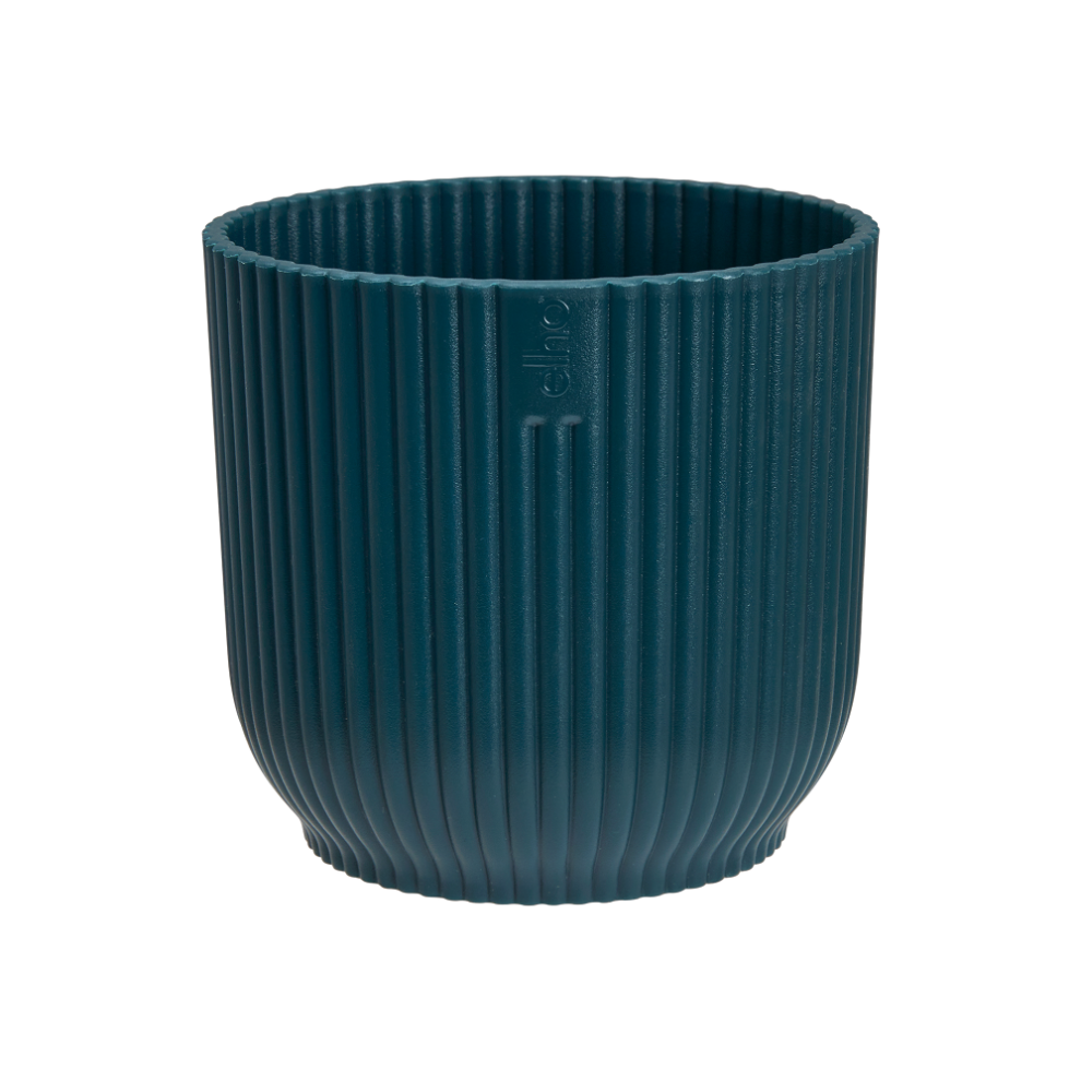 Vibes Fold Round Mini 9cm Deep Blue Eco Friendly Small Pot Modern Stylish-image-OPC-PGGF7DX-NEW