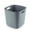 Softex Cube 15L Storage Basket Teal Plastic Compact Organizer for Home Office 1