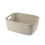 Softex Basket Medium 12.5L Chalk White Plastic Storage Bin Soft Touch Durable 1