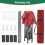 Birchtree (Red) Birchtree Waterproof Pop Up Garden Gazebo - 3 x 3m 9