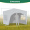 Birchtree (White) Birchtree Waterproof Pop Up Garden Gazebo - 3 x 3m 5