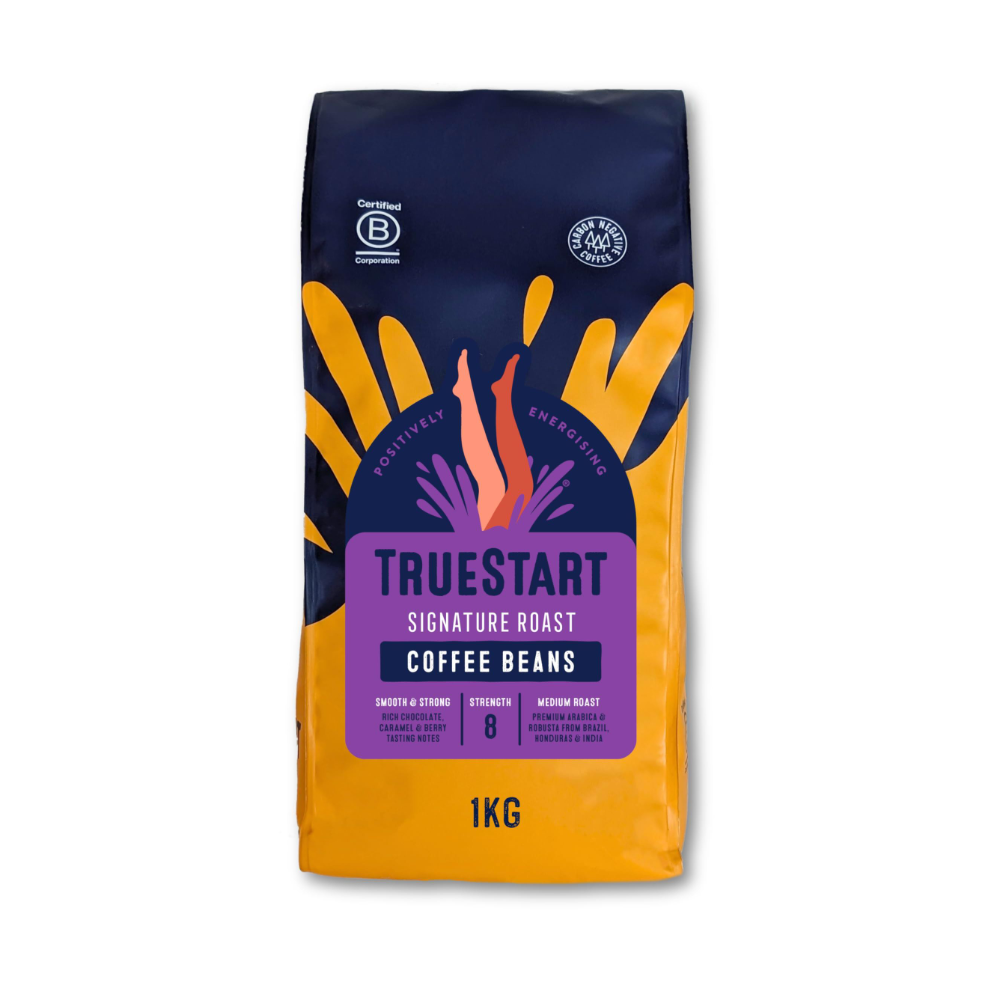 Truestart Coffee Beans 1Kg, Signature Roast