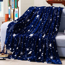120x200 cm Micro plys fleece flanneltæppe Super blødt varmt tæppe Sovesofa