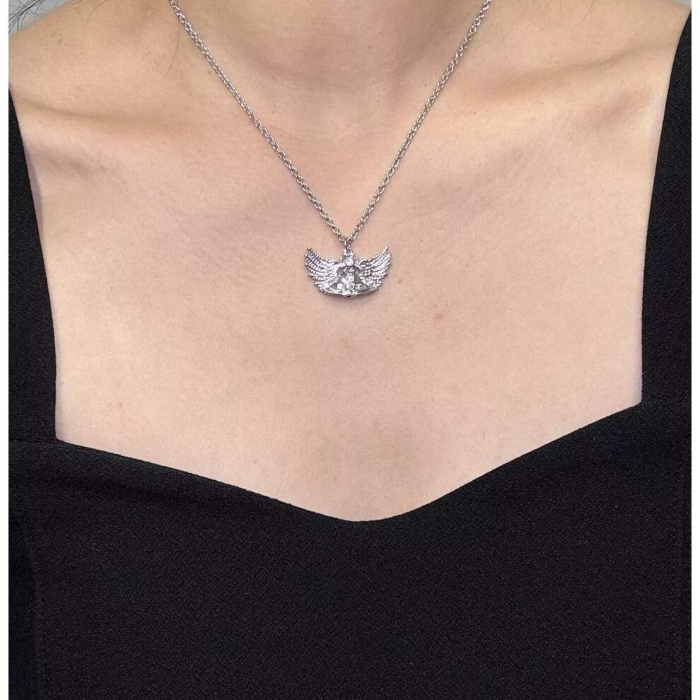 Vivienne Westwood Punk Vampire Eagle Wings With Box Christmas Gift