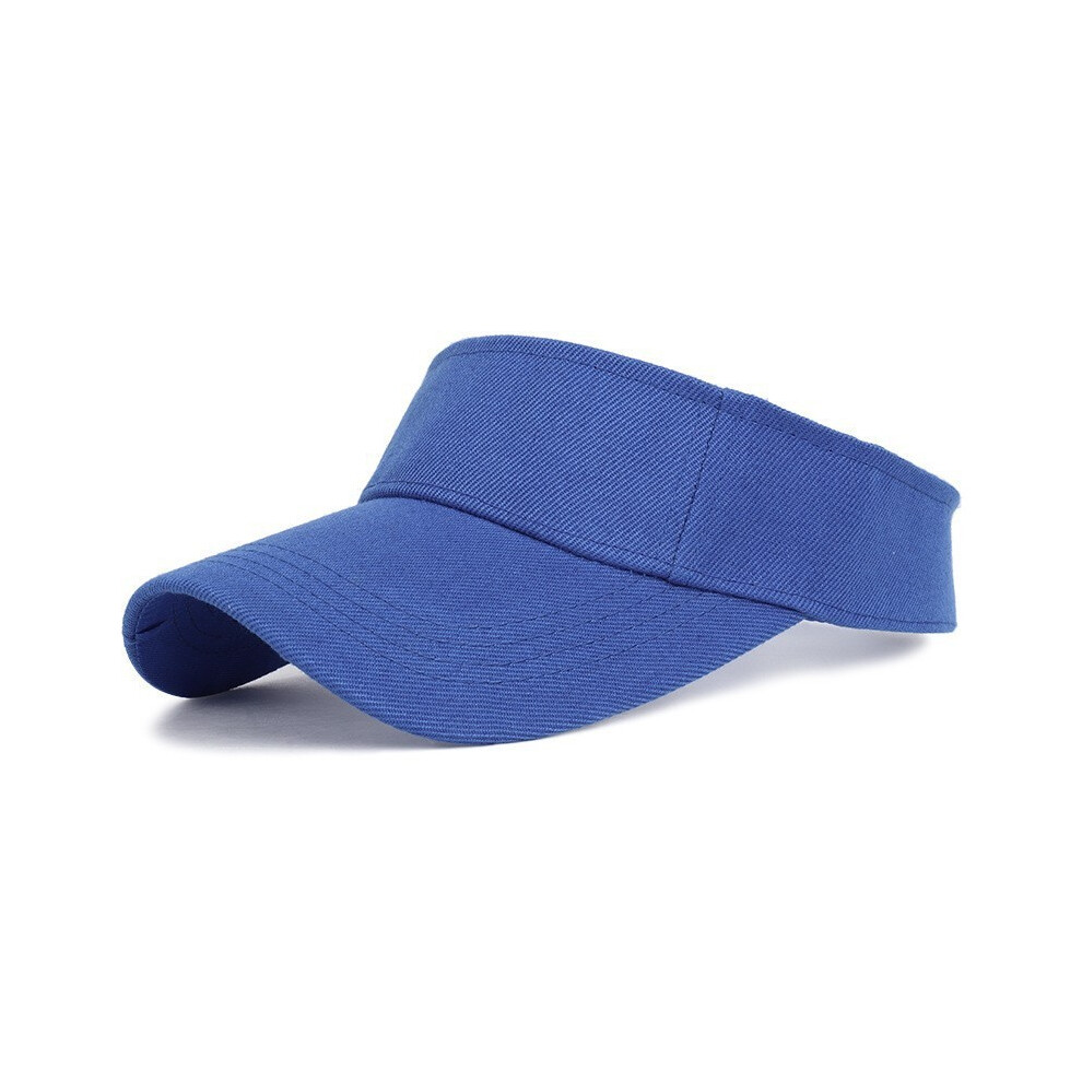 (blue, One Size) Sun Hat Summer Tennis Cap Sun Visor Hat Sunscreen Outdoor Sports Baseball Topless Tennis Duck Tongue Cap Shade Hollow Top Hat-image-OPC-PGGGF87-NEW