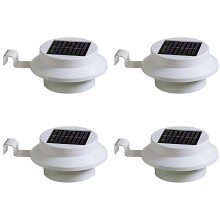 4PCS Solar Gutter Fence Lights