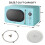 Koolatron Retro Microwave Oven, 20L 700W, 8 Pre-set Modes, Blue 7