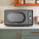 Koolatron Retro Microwave Oven, 20L 700W, 8 Pre-set Modes, Black 2