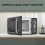 Koolatron Retro Microwave Oven, 20L 700W, 8 Pre-set Modes, Black 6
