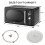 Koolatron Retro Microwave Oven, 20L 700W, 8 Pre-set Modes, Black 7
