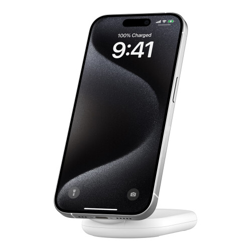 Belkin Draadloze oplader - BELKIN - BOOSTCHARGE Qi2 - 15W - Magnetisch - Wit