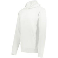 Augusta Sportswear 6956.803.L Youth All-Day Core Basics Fleece Hoodie, Ultra White - Large