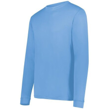 Augusta Sportswear 788.089.3XL NexGen Wicking Long Sleeve T-Shirt, Columbia Blue - 3XL