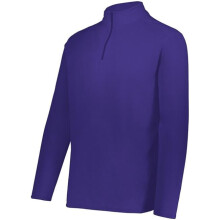 Augusta Sportswear 6863.747.XL Micro-Lite Fleece 0.25 Zip Pullover, Purple - Extra Large