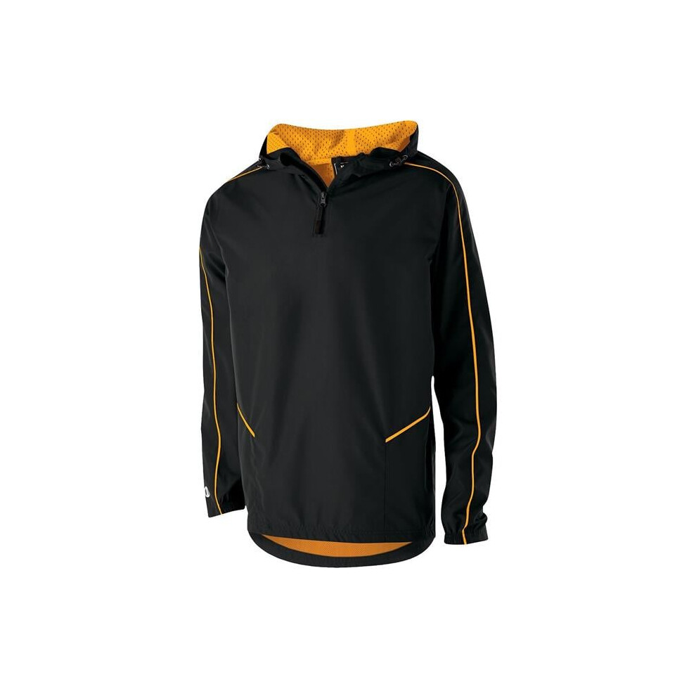 Holloway 229016.R16.M Wizard Pullover, Black & Light Gold - Medium-image-OPC-PGGHBKG-NEW