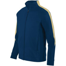 Augusta Sportswear 4396.256.S Youth Medalist Jacket 2.0, Navy & Vegas Gold - Small