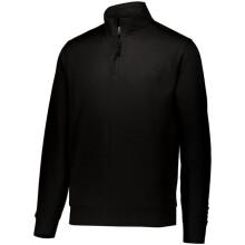 Augusta Sportswear 5422.080.S 60 Percent Cotton & 40 Polyester Fleece Pullover, Black - Small