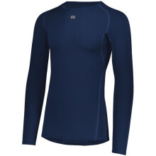 Russell R20CPM.NAV.XL Long Sleeve Compression T-Shirt, Navy - Extra Large