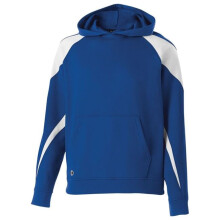Holloway 229646.280.M Youth Prospect Hoodie, Royal & White - Medium