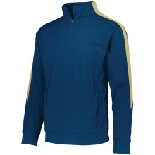 Augusta Sportswear 4386.256.XL Medalist 2.0 Pullover, Navy & Vegas Gold - Extra Large