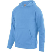Augusta Sportswear 5415.089.L Youth 60 Percent Cotton & 40 Percent Polyester Fleece Hoodie, Columbia Blue - Large
