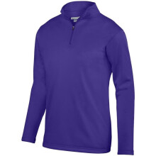 Augusta Sportswear 5508.050.M Youth Wicking Fleece Pullover, Purple - Medium