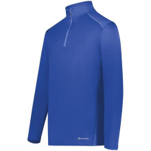 Holloway 222140.060.XL 0.25 Zip Pullover, Royal - Extra Large