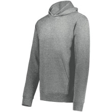 Augusta Sportswear 6956.170.XL Youth All-Day Core Basics Fleece Hoodie, Platinum Heather - Extra Large